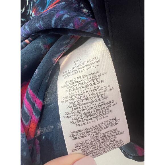 NWOT MaxAzria Strappy Going Out Tank Top Sheer Size Medium - Picture 6 of 7